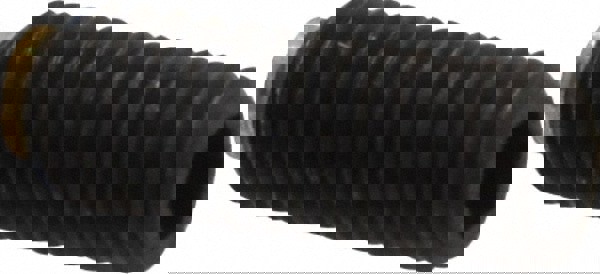 Set Screw: M4 x 0.70 x 10 mm, Soft Tip Point, Steel, Grade 5.8